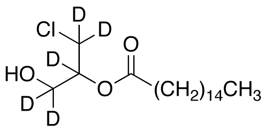 rac 2-Palmitoyl-3-chloropropanediol-d5