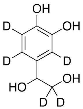 rac 3,4-Dihydroxyphenylethylene Glycol-d5