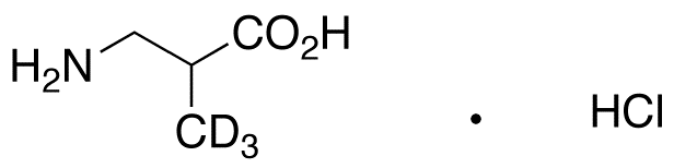 rac-3-Aminoisobutyric Acid-d3 Hydrochloride