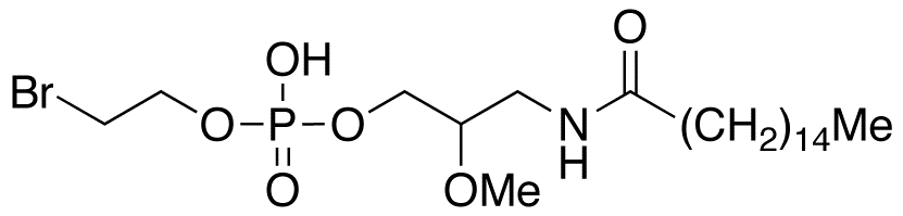 rac-3-Hexadecanamido-2-methoxy-1-(2-bromoethoxyphosphoryl)propanol