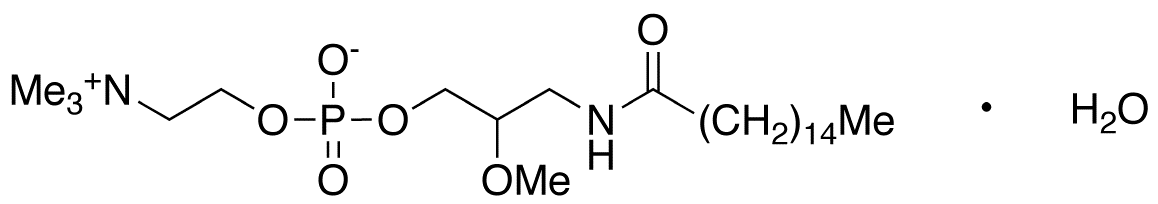 rac-3-Hexadecanamido-2-methoxypropan-1-ol Phosphocholine Monohydrate