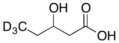 rac-3-Hydroxypentanoic Acid-D3