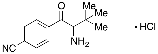 rac-4-(2-Amino-3,3-dimethyl-1-oxobutyl)benzonitrile Hydrochloride