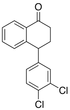 rac 4-(3,4-Dichlorophenyl)-3,4-dihydro-1(2H)-naphthalenone