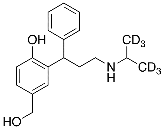 rac 5-Hydroxymethyl Desisopropyl Tolterodine-d6