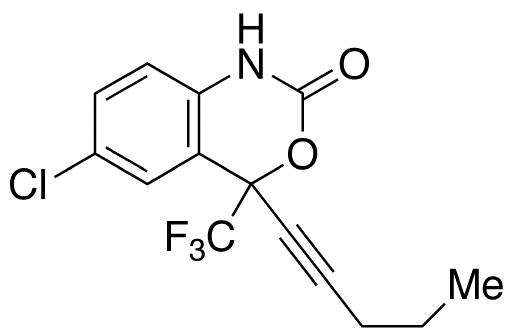 rac 6-Chloro-1,4-dihydro-4-(1-pentynyl)-4-(trifluoromethyl)-2H-3,1-benzoxazin-2-one