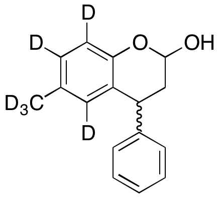 rac-6-Methyl-4-phenyl-2-chromanol-d6