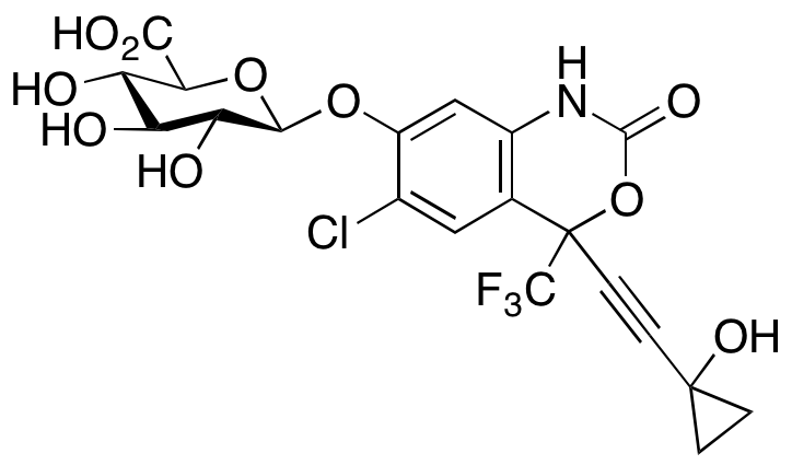 rac 7,14-Dihydroxy Efavirenz 7-O-β-D-Glucuronide