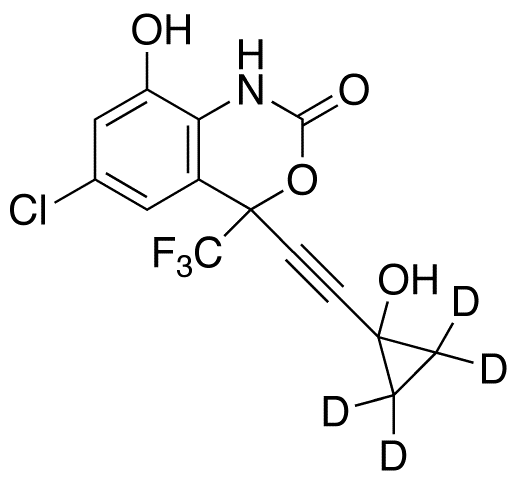 rac 8,14-Dihydroxy Efavirenz-d4