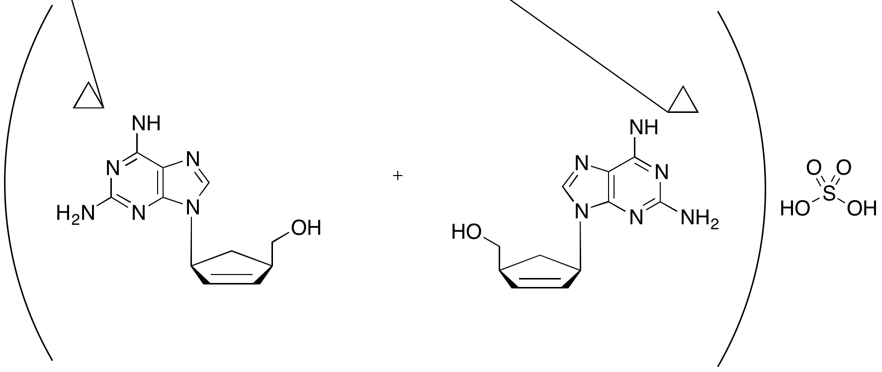 rac-Abacavir Sulfate