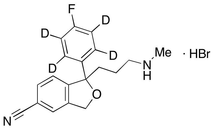 rac Desmethyl Citalopram-d4 Hydrobromide