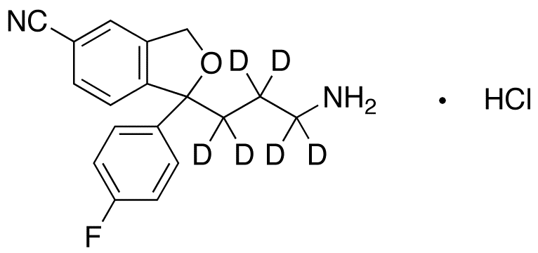 rac Didemethyl Citalopram-d6 Hydrochloride