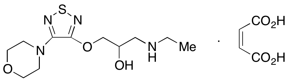 rac-Didemethyltimolol Maleate