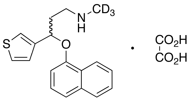 rac Duloxetine 3-Thiophene Isomer-d3 Oxalate