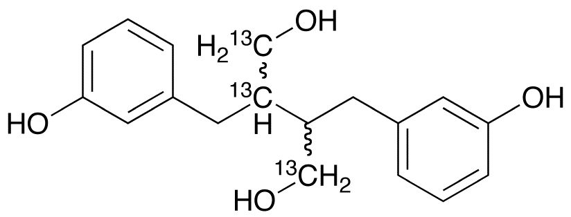 rac Enterodiol-13C3