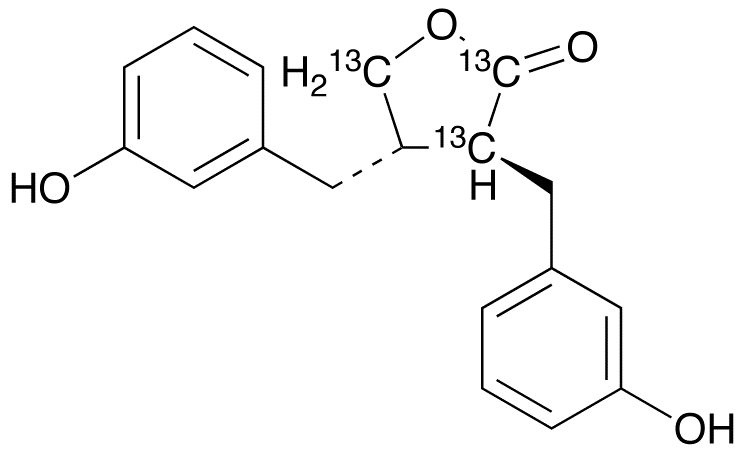 rac Enterolactone -13C3