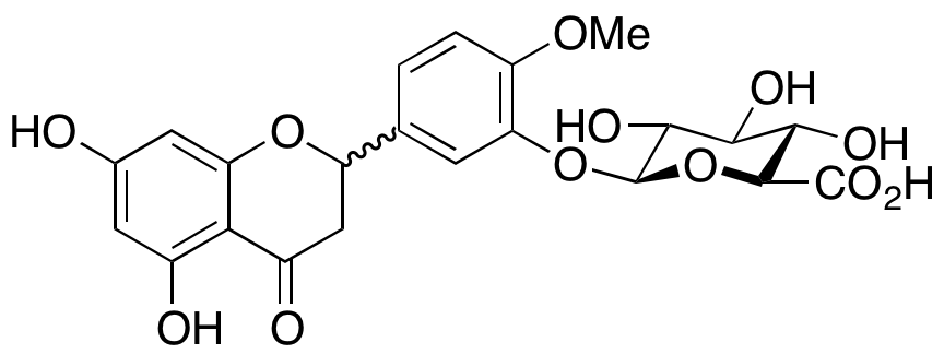 rac-Hesperetin 3’-O-β-D-Glucuronide (Mixture of Diastereomers)