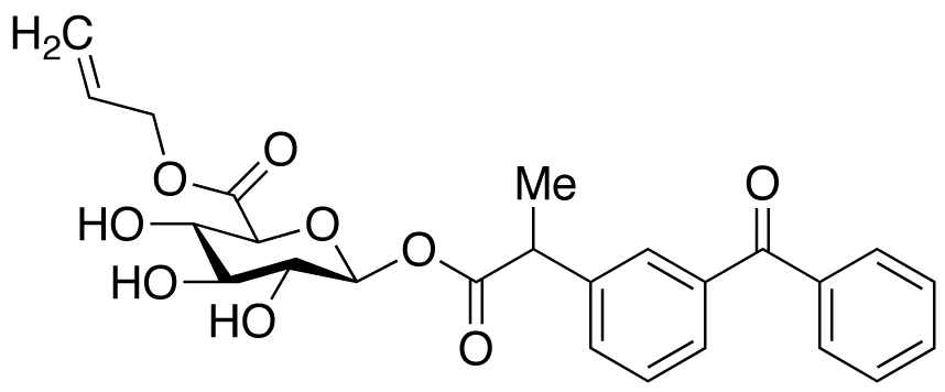 rac Ketoprofen β-D-Glucuronide Allyl Ester