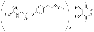 rac Metoprolol Hemi (+)-Tartrate