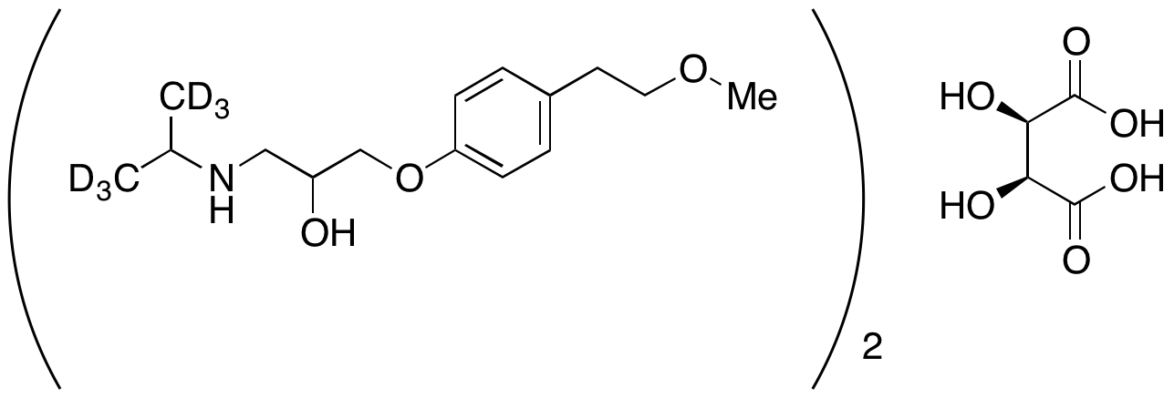 rac Metoprolol-d6 Hemi (+)-Tartrate