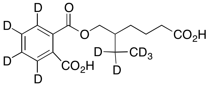 rac Mono(5-carboxy-2-ethylpentyl) Phthalate-d9