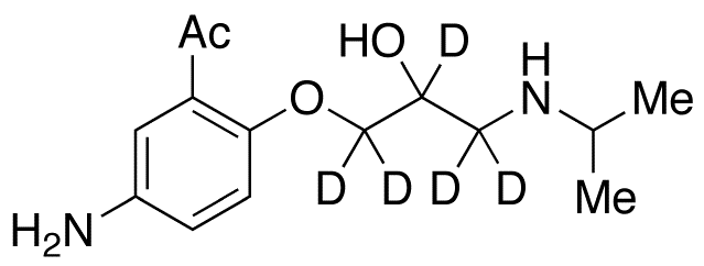 rac N-Desbutyroyl-d5 Acebutolol