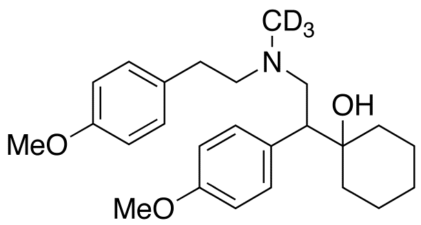 rac N-Desmethyl-N-(4-methoxyphenethyl) Venlafaxine-d3