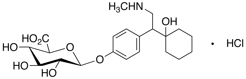 rac N,O-Didesmethyl Venlafaxine β-D-Glucuronide Hydrochloride