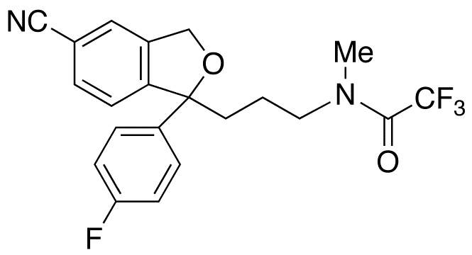 rac-N-Trifluoroacetodesmethyl Citalopram