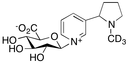 rac-Nicotine-d3 N-β-D-Glucuronide