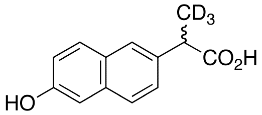 rac O-Desmethyl Naproxen-d3