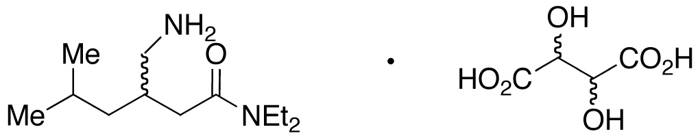 rac-Pregabalin N,N-Diethyl Amide rac-Tartrate