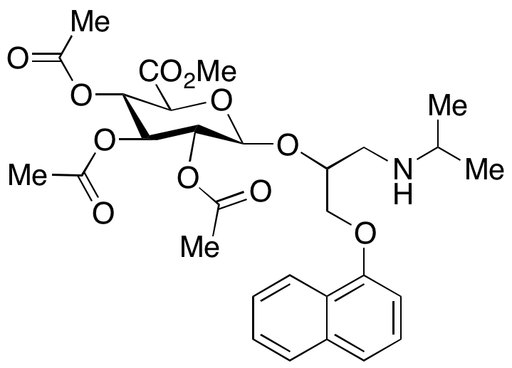 rac-Propranolol Methyl-2,3,4-triacetate-β-D-Glucuronide