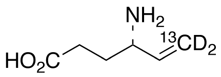 rac-Vigabatrin-13C,d2  (Major)