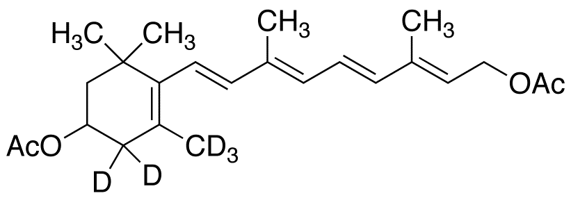 rac all-trans 3-(Acetyloxy) Retinol-d5 Acetate