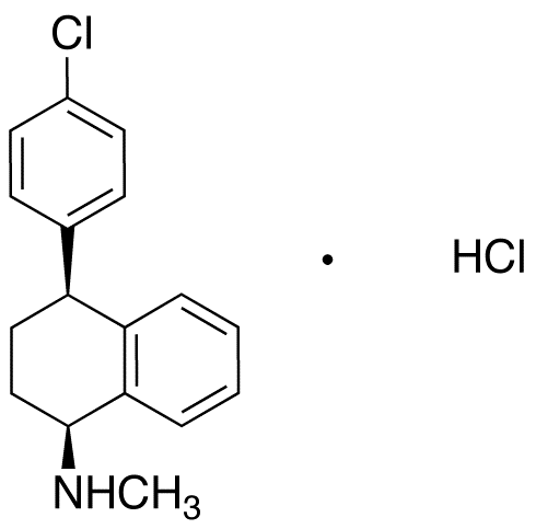 rac-cis-3-Dechloro Sertraline Hydrochloride