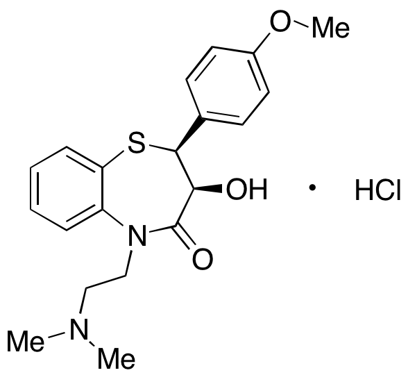 rac-cis-Desacetyl Diltiazem Hydrochloride