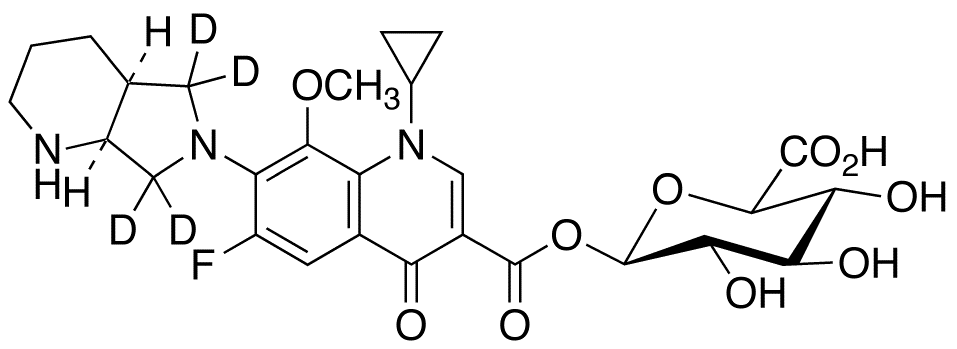 rac cis-Moxifloxacin-d4 Acyl-β-D-glucuronide