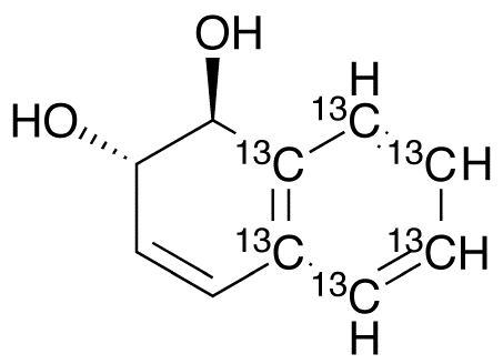 rac trans-1,2-Dihydroxy-1,2-dihydronaphthalene-13C6