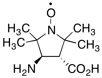 rac trans-3-Amino-1-oxyl-2,2,5,5-tetramethylpyrrolidine-4-carboxylic Acid