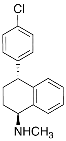 rac-trans-3-Dechloro Sertraline Hydrochloride