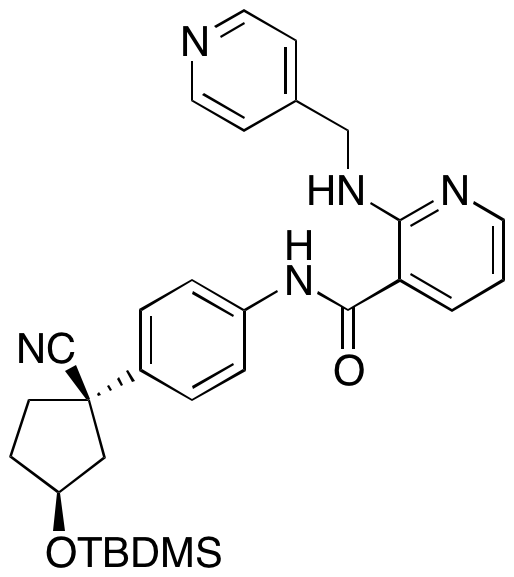 rac trans-3-Hydroxy Apatinib tert-Butyldimethylsilyl Ether