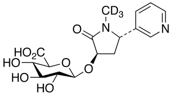 rac-trans-3’-Hydroxy Cotinine-d3 O-β-D-Glucuronide (mixture of diastereomers)