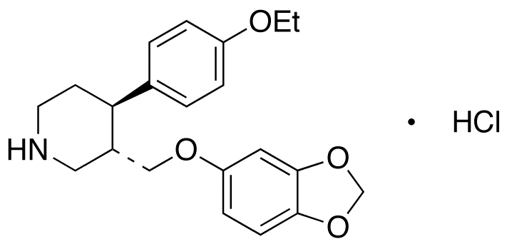 rac-trans-4-Defluoro-4-ethoxy Paroxetine Hydrochloride