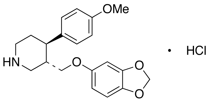 rac-trans-4-Defluoro-4-methoxy Paroxetine Hydrochloride