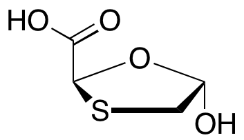 rac-trans-5-Hydroxy-1,3-oxathiolane-2-carboxylic Acid