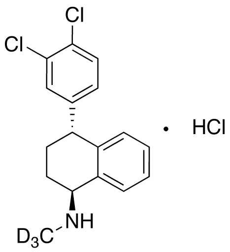 rac-trans Sertraline-d3 Hydrochloride