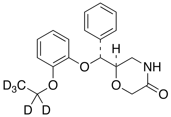 rel-(2R,3R)-6-[α-(2-Ethoxy-d5-phenoxy)benzyl]morpholin-3-one