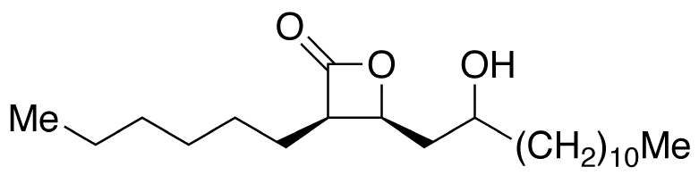 rel-(3R,4S)-3-Hexyl-4-[2-hydroxytridecyl]-2-oxetanone