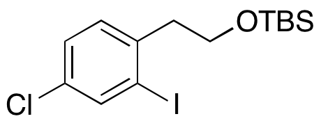 tert-Butyl(4-chloro-2-iodophenethoxy)dimethylsilane
